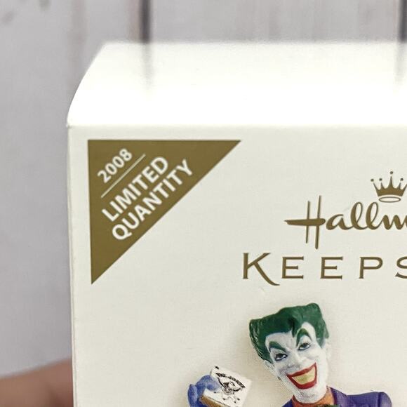 Hallmark Keepsake Ornament 2008 The Joker Batman Special Edition DC Universe NIB - Picture 3 of 8